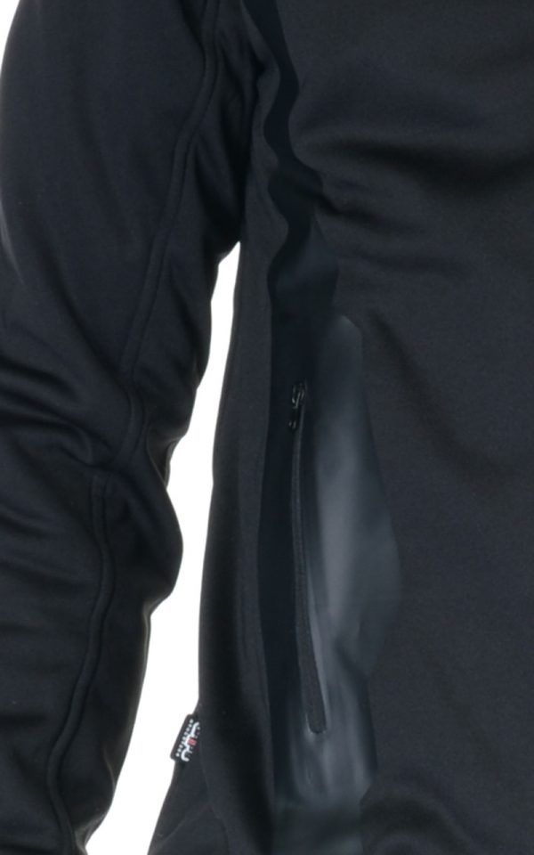 Black Polar Fleece Hoodie - Image 4