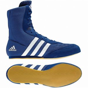ADIDAS BLUE BOX HOG BOXING SHOES